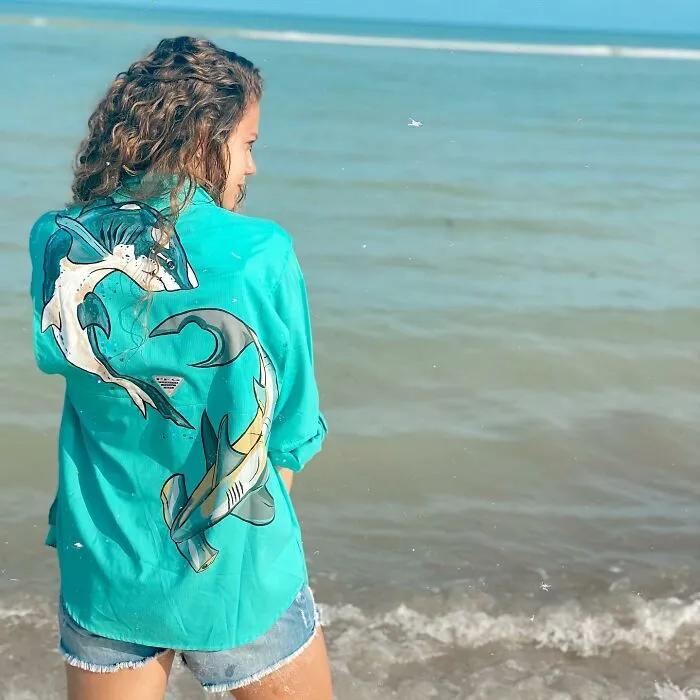 Painted Shark Shirt