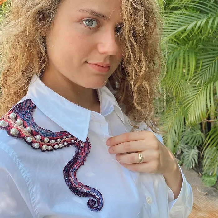 Tentacle Embroidery