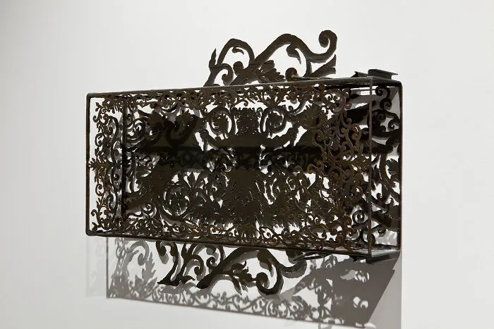 Sculptures Of Paradox: This Artist Combines Delicate Laced Patterns With Heavy Steel Objects (43 Pics)