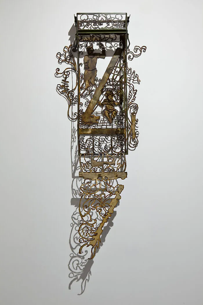 Sculptures Of Paradox: This Artist Combines Delicate Laced Patterns With Heavy Steel Objects (43 Pics)