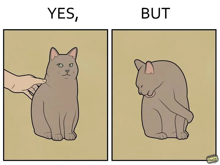 “Yes, But”: Artist Creates A Series Of Illustrations That Depict Our Society’s Contradictions, And Here Are 21 Of His Comics, Pet Edition