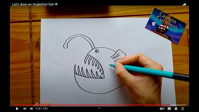 Let's Draw An Anglerfish