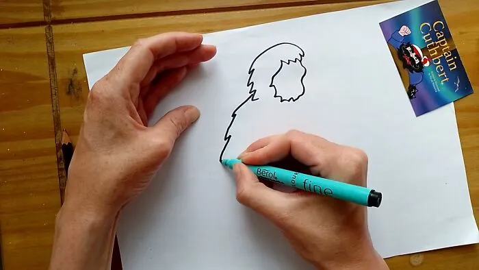 Let's Draw Bigfoot