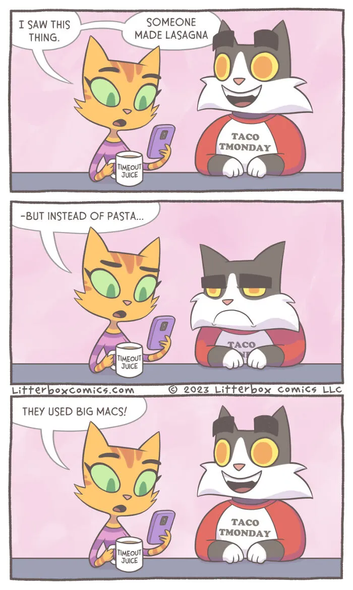 I’ve Been Drawing Relatable Comics On Parenting, And Here Are My Newest 33 Illustrations Of My Family Of Cats