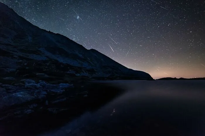 Perseids Above Pleso Nad Skokom