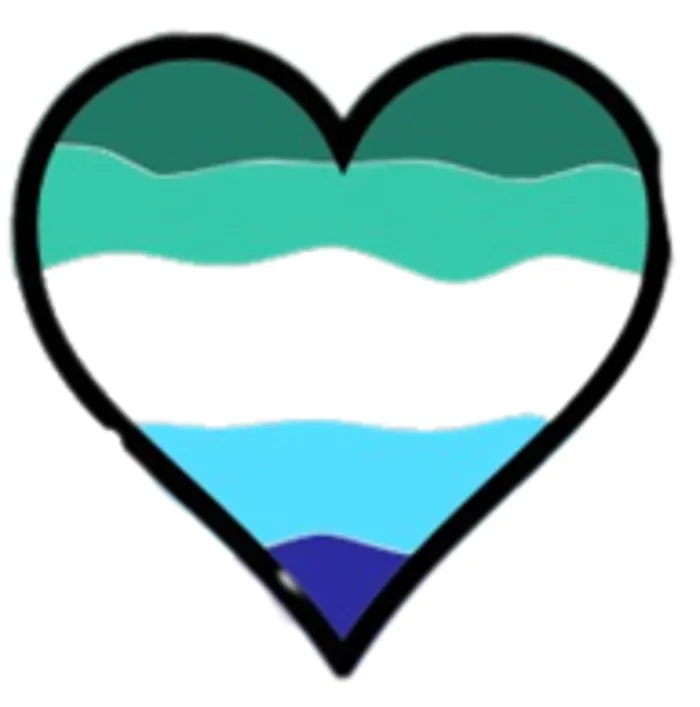 My First Piece Of Digital Art! Male Gay Flag