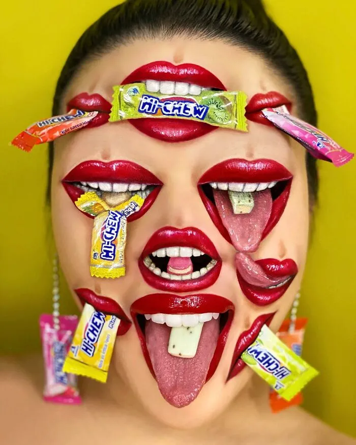 31 Looks fascinantes de ilusiones ópticas creados por esta maquilladora (nuevas fotos)