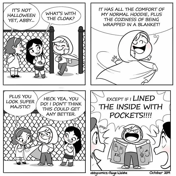 Unveiling Childhood Joys And Struggles: 30 Comics By This Artist