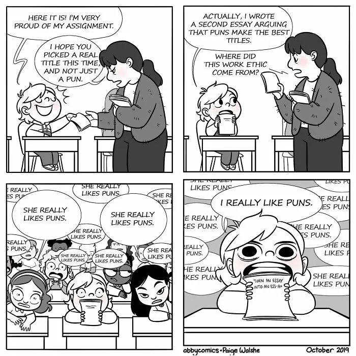 Unveiling Childhood Joys And Struggles: 30 Comics By This Artist