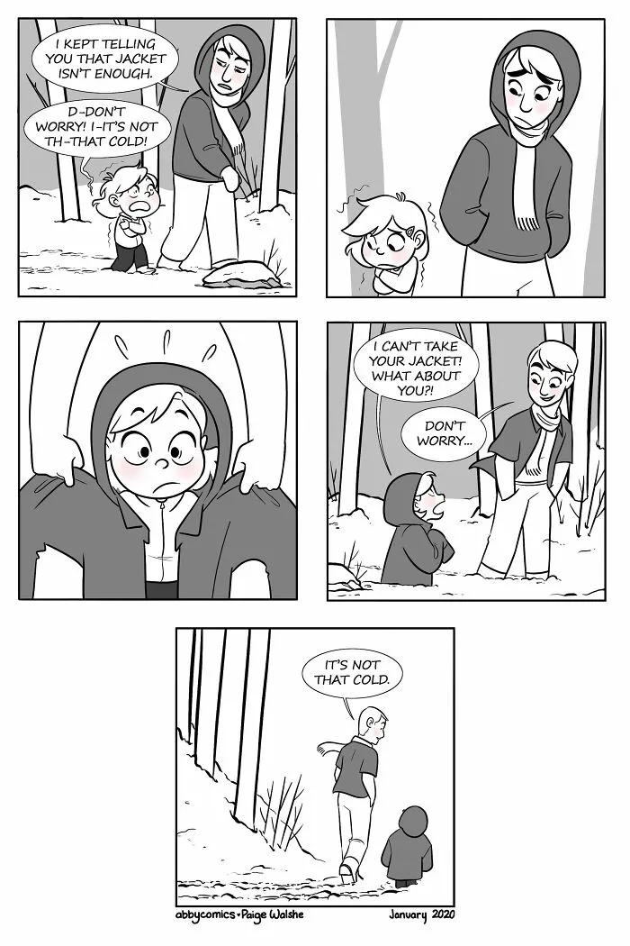 Unveiling Childhood Joys And Struggles: 30 Comics By This Artist