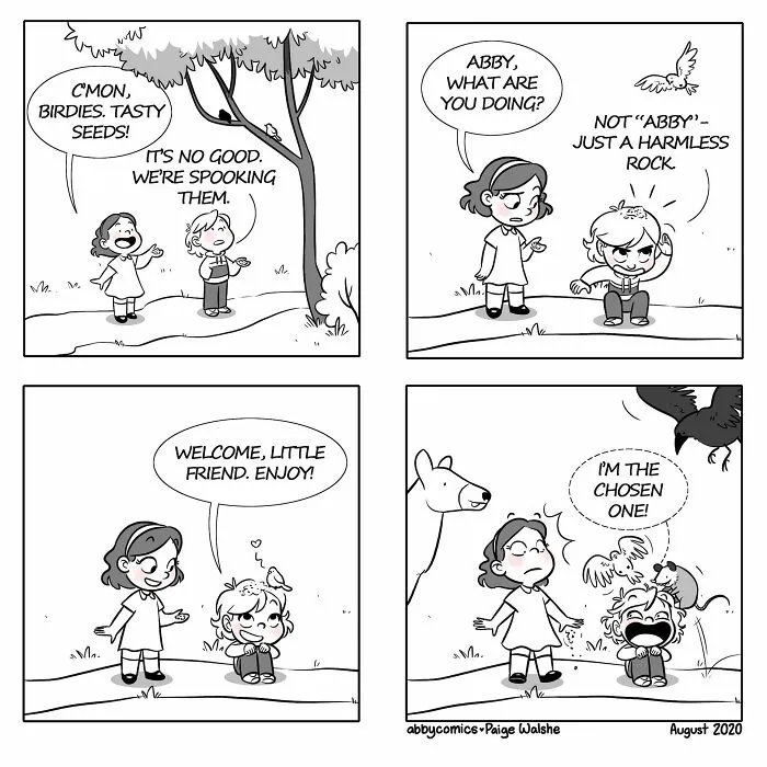 Unveiling Childhood Joys And Struggles: 30 Comics By This Artist