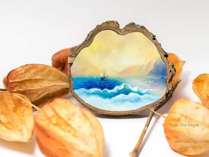 It Took Me Several Years To Realize That There Are No Limits To The Way I Use Painting Materials, So Here Are 39 Tiny Paintings That I Painted On Various Surfaces