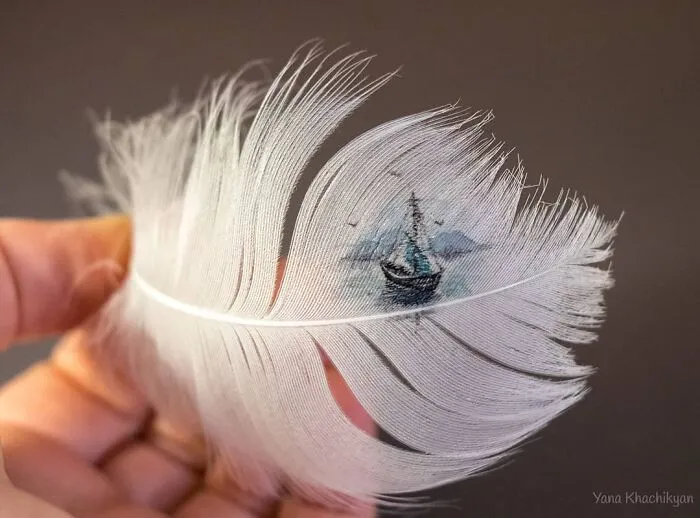 It Took Me Several Years To Realize That There Are No Limits To The Way I Use Painting Materials, So Here Are 39 Tiny Paintings That I Painted On Various Surfaces