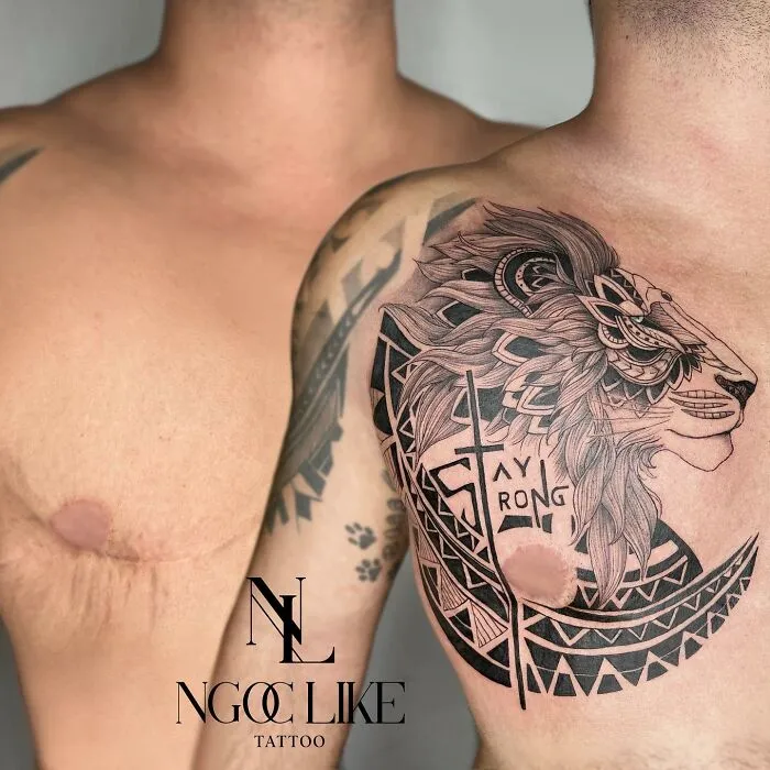 40 Personas que taparon sus cicatrices con tatuajes y quedó genial