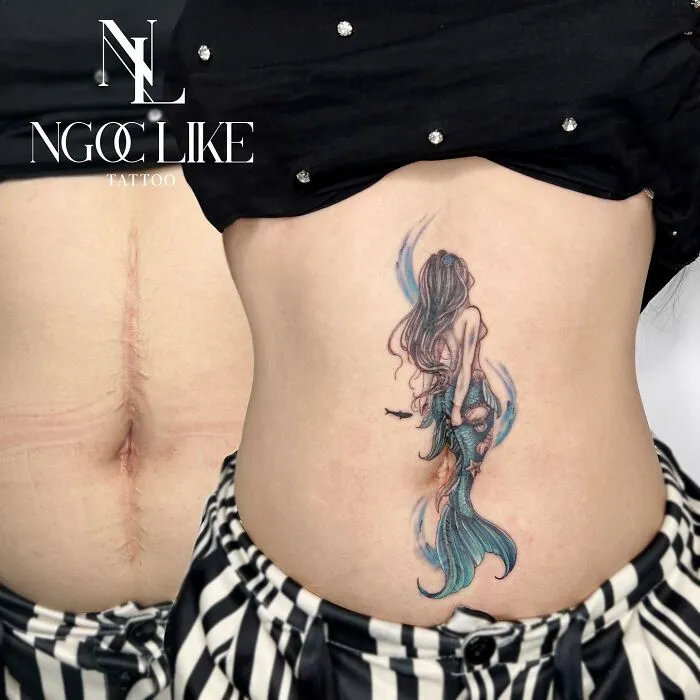 40 Personas que taparon sus cicatrices con tatuajes y quedó genial