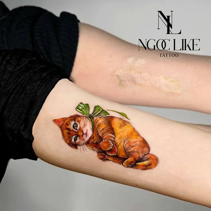 40 Personas que taparon sus cicatrices con tatuajes y quedó genial