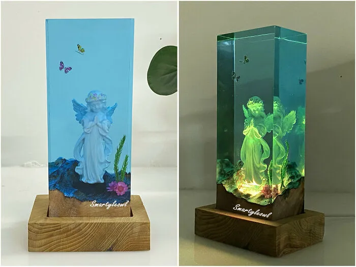 Angel Resin Diorama