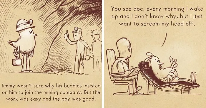 I Create Relatable Comics About Animals Living In The Human World, And Here Are The Best 30 Of Them