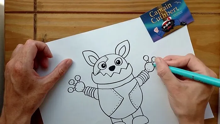 How To Draw A Dog Robot