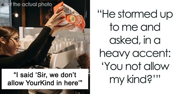 Foreigner Thinks He's Being Kicked Out Of A Coffee Shop Because Of His Ethnicity, Barista Realizes His Mistake Too Late