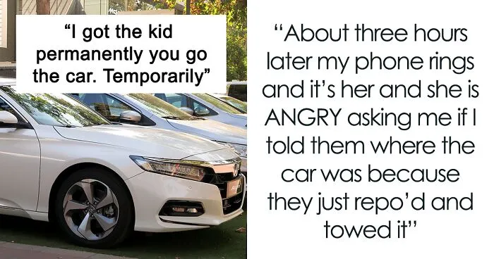 Man Gets Rewarded With Full Custody Of His Child While Divorced Wife's Irresponsible Nature Gets Her Car Seized