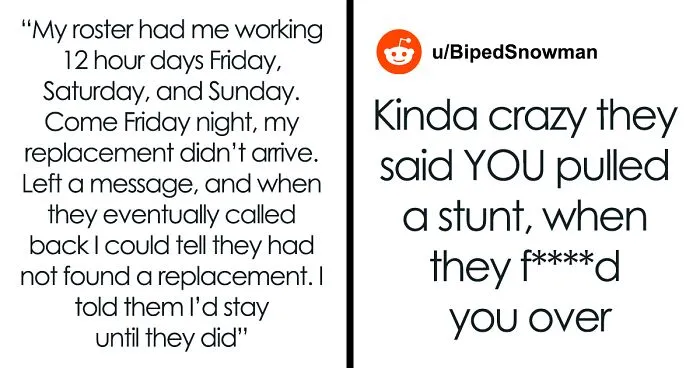 Man Works Three Shifts In A Row Due To Mismanagement But Makes Them Pay For It With A Clever Plan