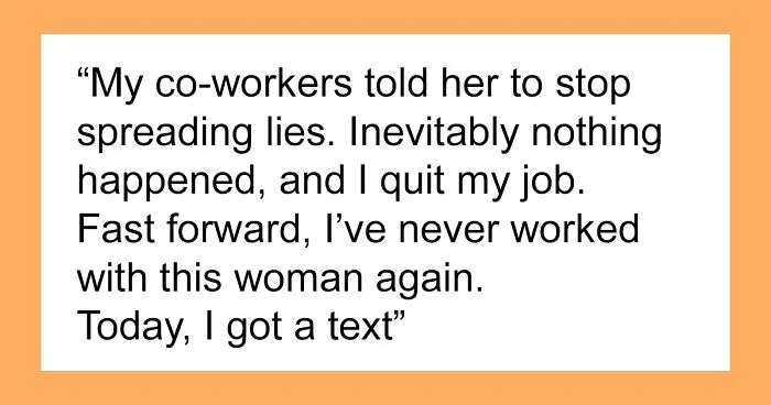 Woman Spreads Lies About Coworker's Attack That Never Happened, Faces The Consequences 5 Years Later When Looking For A Job