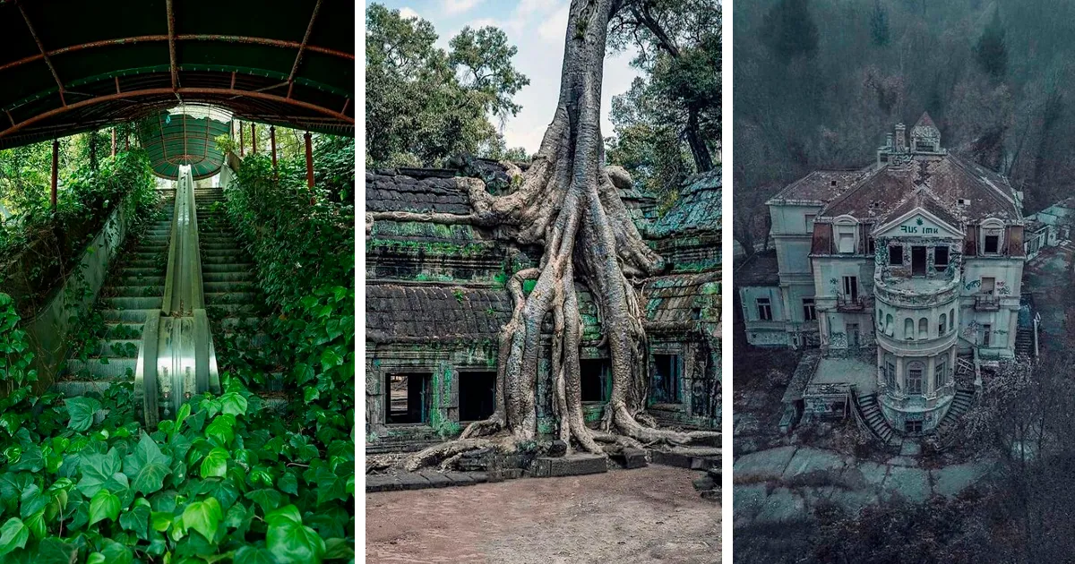 35 Fotos muy interesantes de lugares abandonados