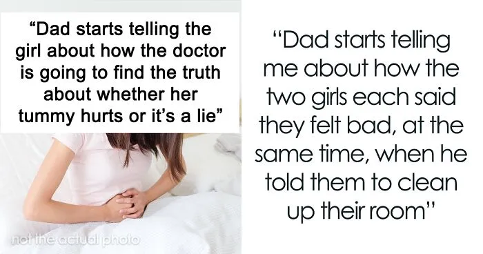 Dad Thinks He's Being Smart By Taking His Daughters To Emergency Care To Prove They're Faking Their Symptoms, Regrets It