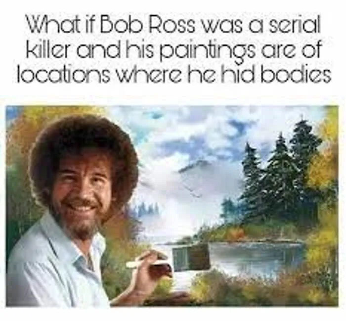 They Were Just Some Happy Accidents Officer