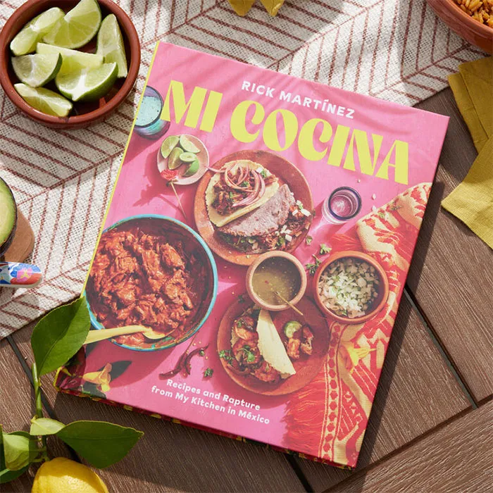 Recipe book on the table 