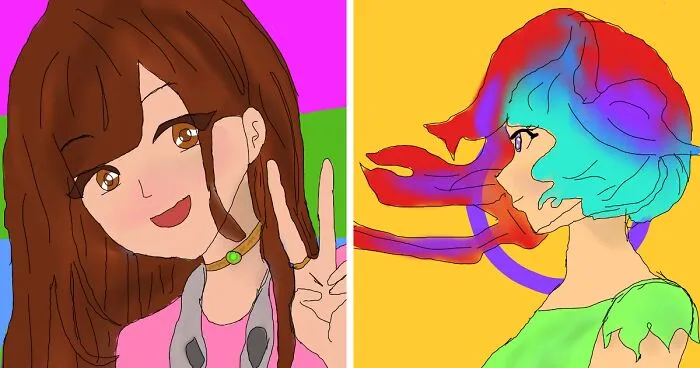 For Pride Month, I've Been Making OCs Based On Pride Flags, And This Is What I've Done So Far (Part 1)