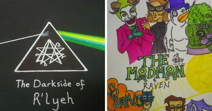 Here Are 37 Random Lovecraft Doodles That I Drew