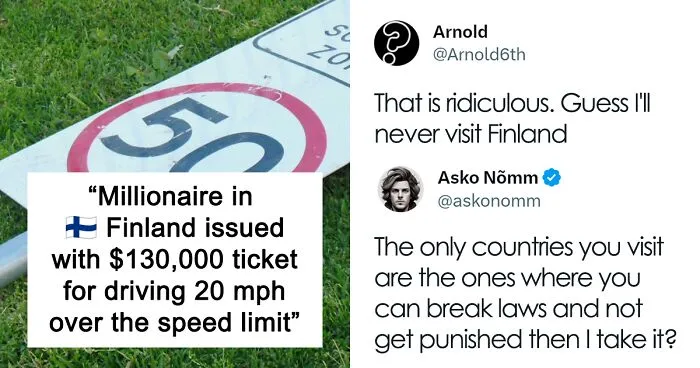 Businessman In Finland Faces $130K Speeding Fine Due To The Progressive Penalty System, Sparks Massive Discussion Online