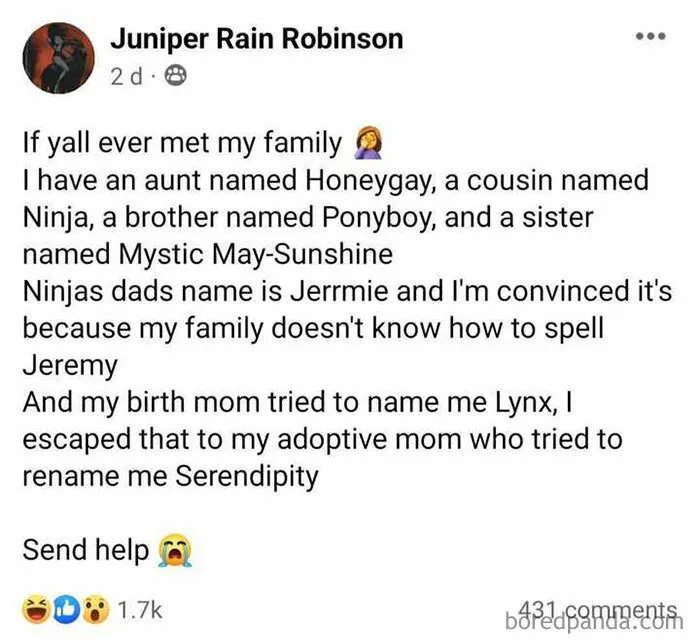 Funny Unique Names
