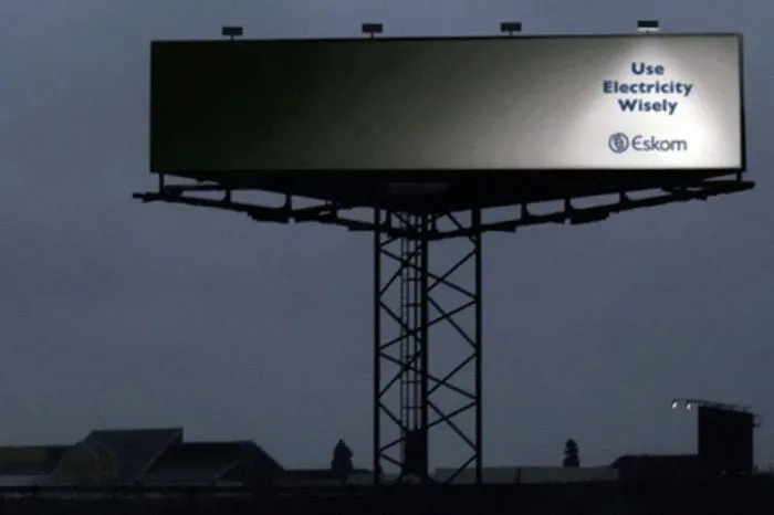 Este anuncio de Eskom