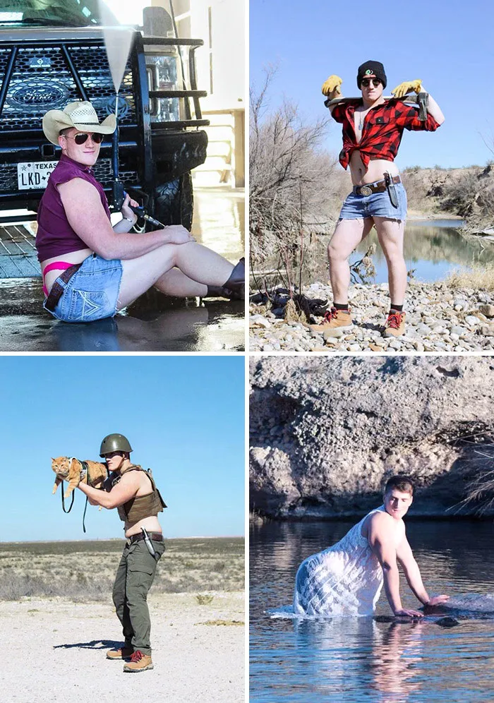 Hice  un calendario "Play Boy" para mi novia por San Valentín