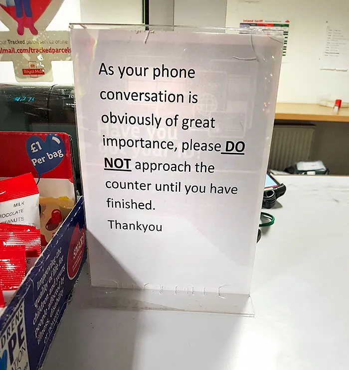 I Like My Royal Mail Service To Be Extra Passive-Aggressive