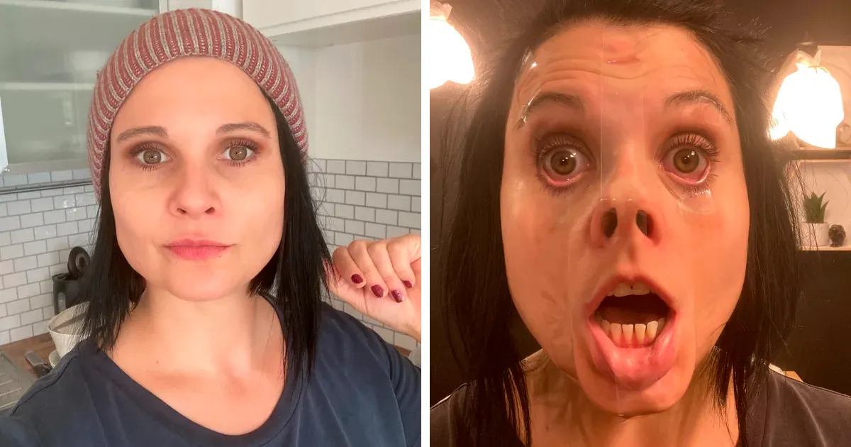30 Chicas con sentido del humor demostrando lo distinta que puede ser la misma persona en una foto (Nuevas imágenes)