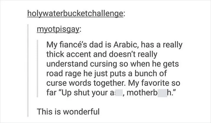 Up Shut Your A** Motherb**ch