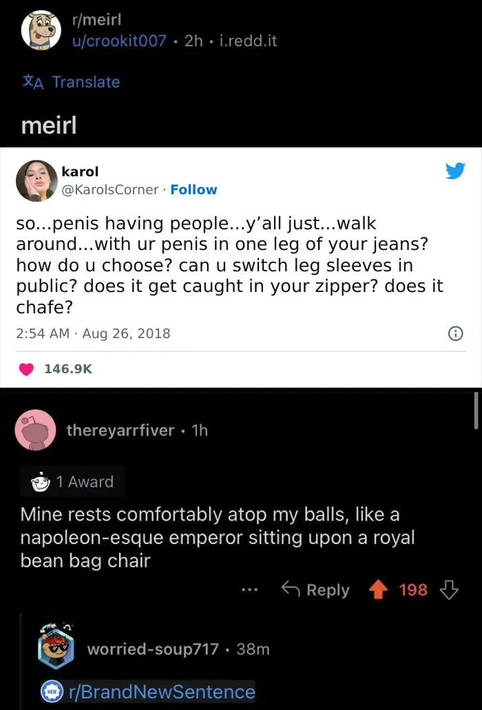 “… Like A Napoleon-Esque Leader Sitting Upon A Royal Bean Bag Chair”