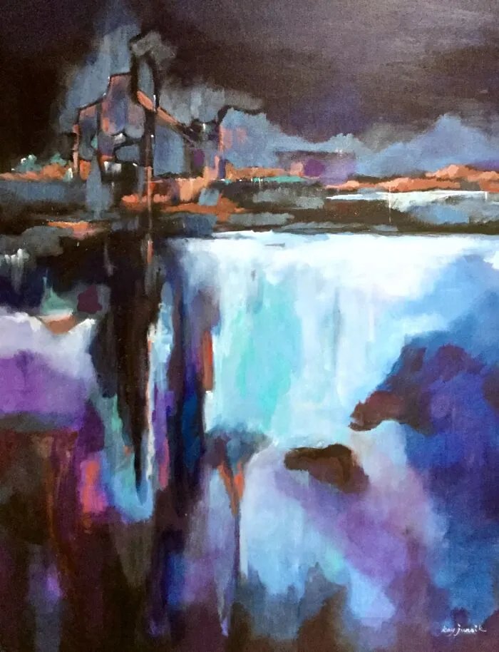 Acrylic. Kay Jursik