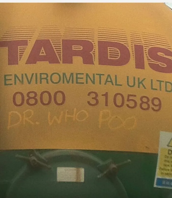 A Truck That Empties Cess Tanks