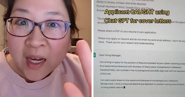 "How Do They Have Every Single Thing I Want": Employer Catches Job Applicant Using ChatGPT To Write A Cover Letter