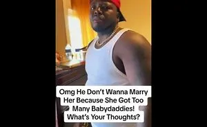 Ray Ray Doesn't Want Wife A Baby Mom Of 5. Is He Wrong?