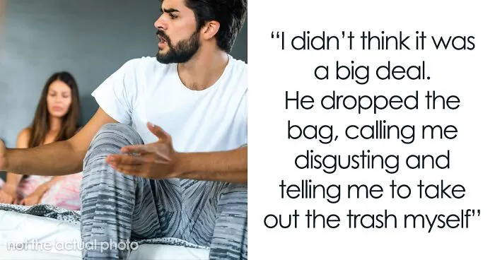 Boyfriend Shames Girlfriend For Throwing Away Her Pads In His Bathroom Trash Can, Causes Outrage Online