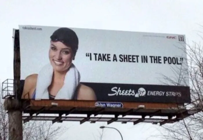 The Head Of This Advertisement Should Probably Be Fired