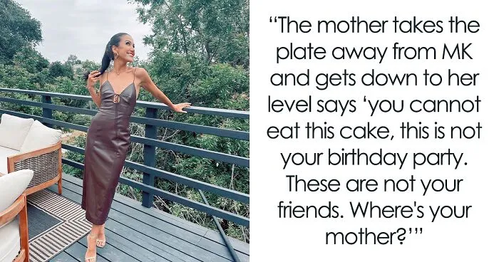 3 Y.O. Joins A Random Birthday Party In A Park, They Refuse To Give Her A Piece Of Cake, Mother Shares Her Surprise Online