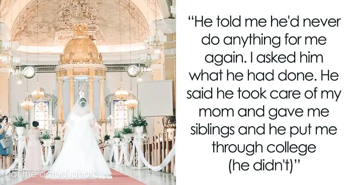 Mom Gets Mad Over Daughter's Refusal To Let Stepdad Walk Her Down The Aisle