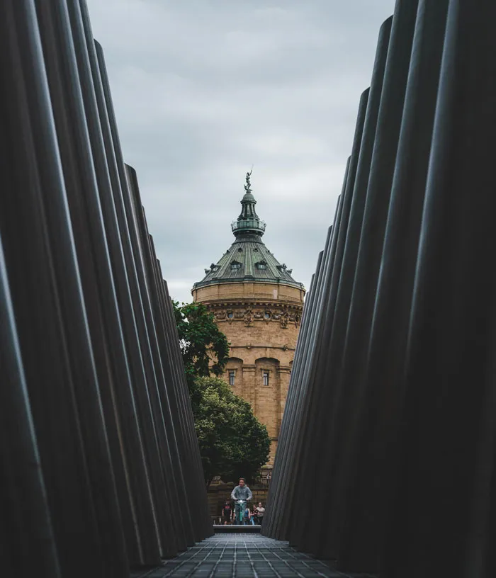 View of Mannheim city